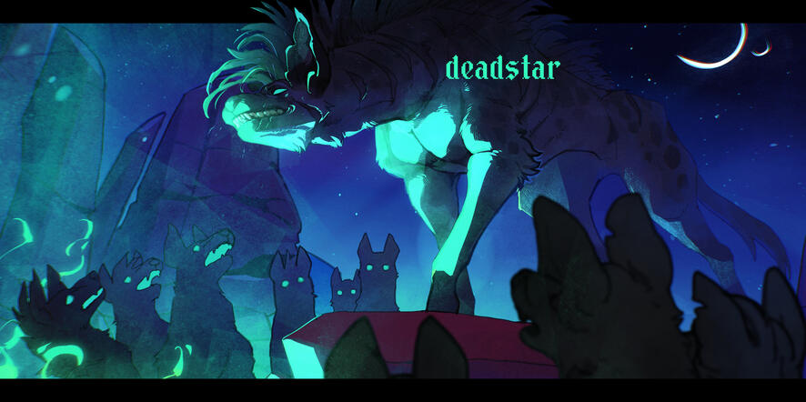 Clawstar antagonist concept art by D. S. Black - grimdark fantasy creature design